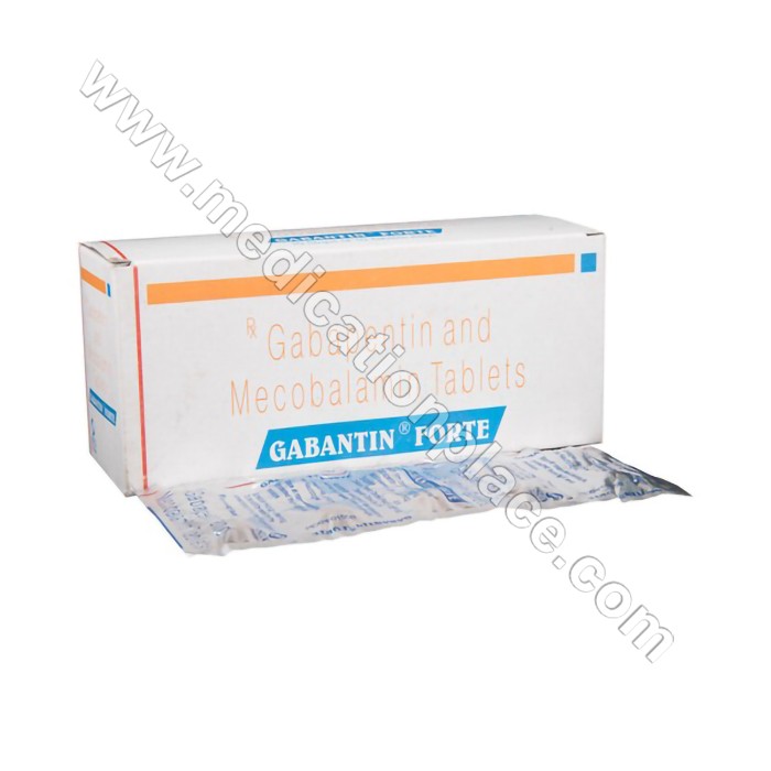 Gabantin Forte Tablet 300 + 500mg Gabantin Forte Tablet 300 + 500mg