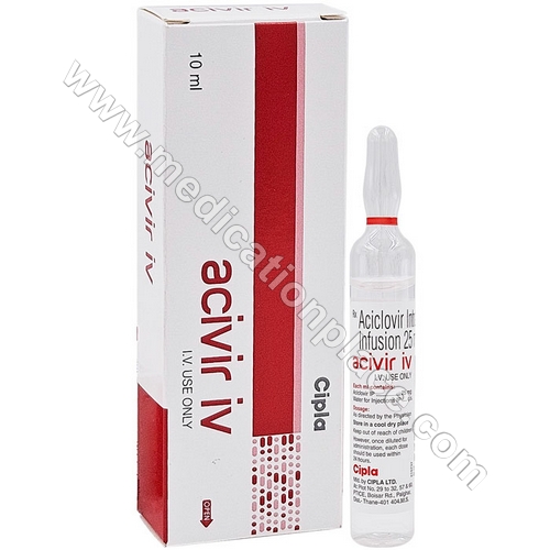 Acivir IV Injection 25Mg