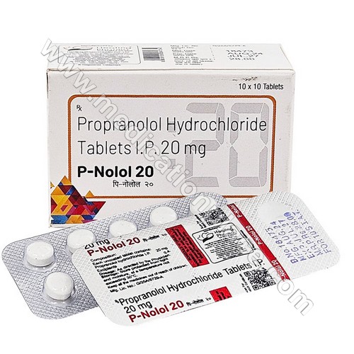 P-Nolol 20mg P-Nolol 20mg